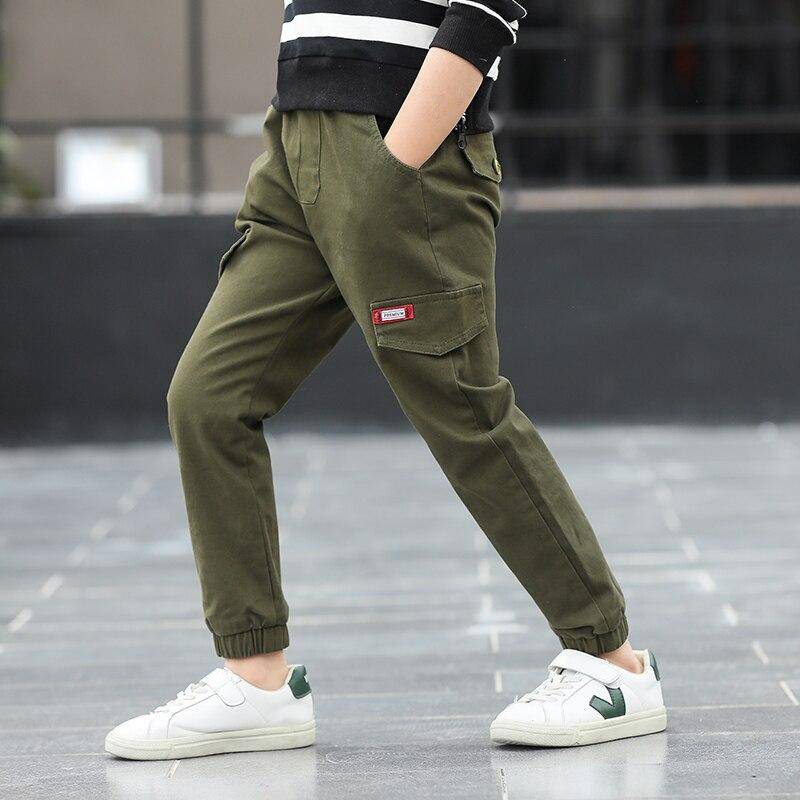 Cotton Cargo Pants For Boys