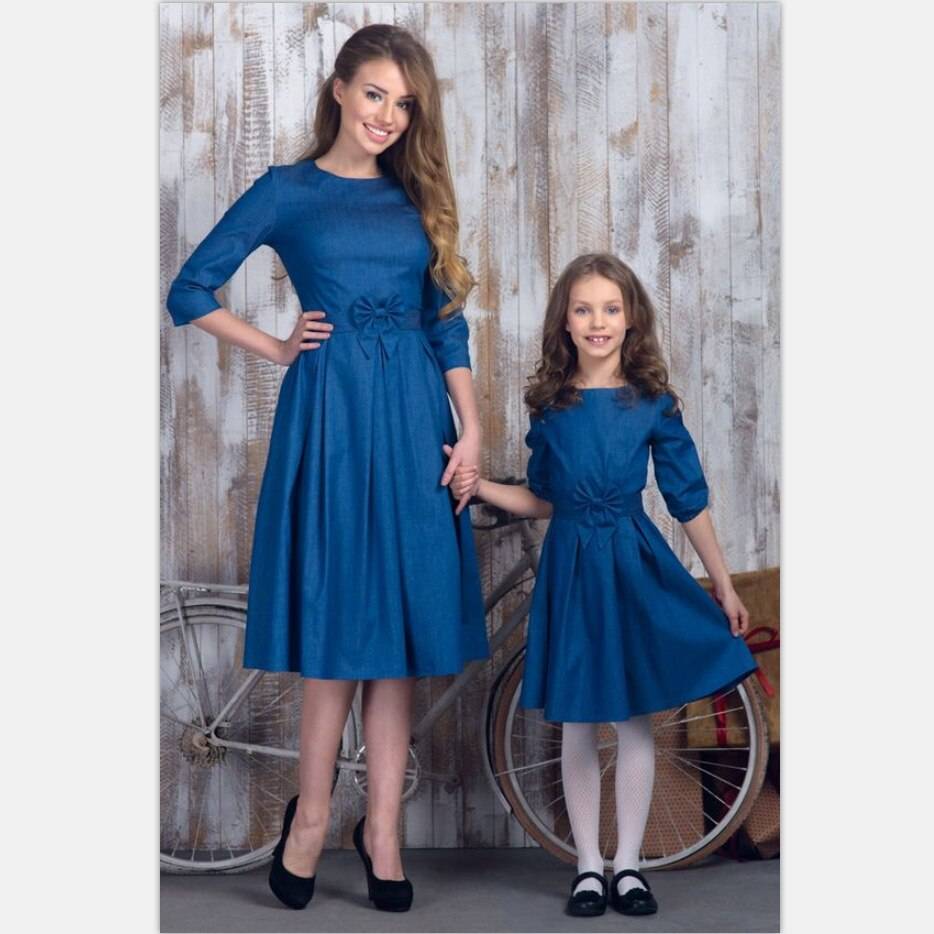 Mommy And Daughter Matching Dresses