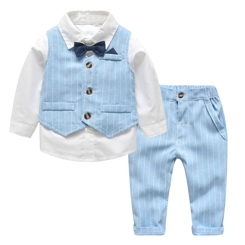 Baby Boy’s Gentleman Suit with Bow