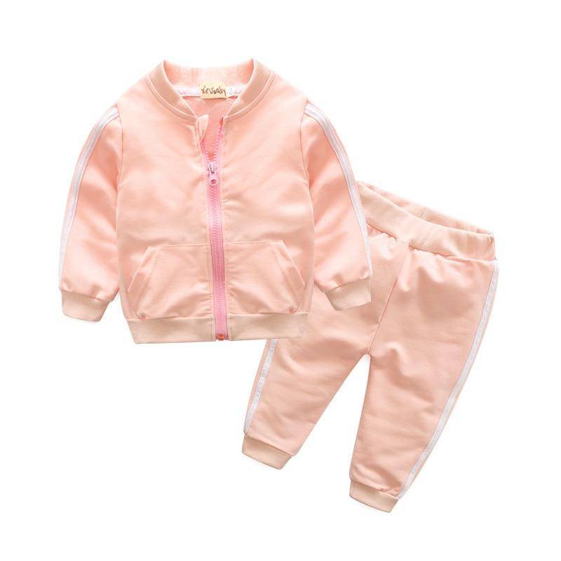 Striped Tracksuit For Baby