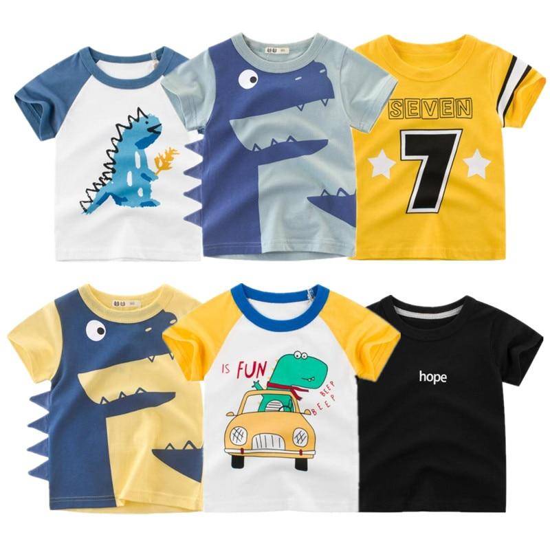 Dinosaur Printed T-Shirt For Kids