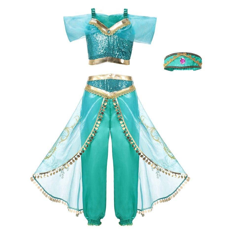 Princess Jasmine Dress For Girls