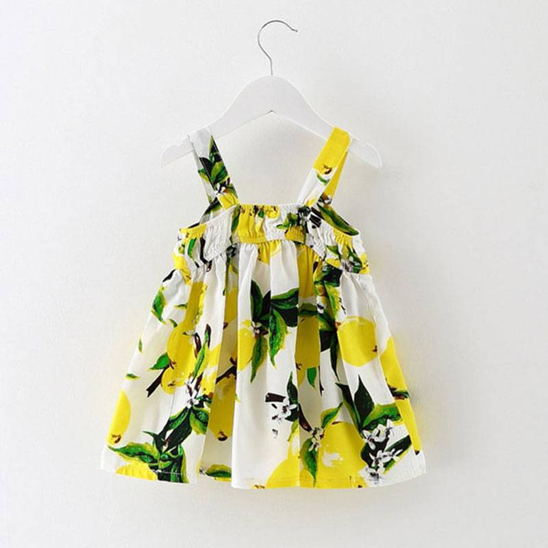 Sweet Fruit Baby Girl’s Cotton Dress