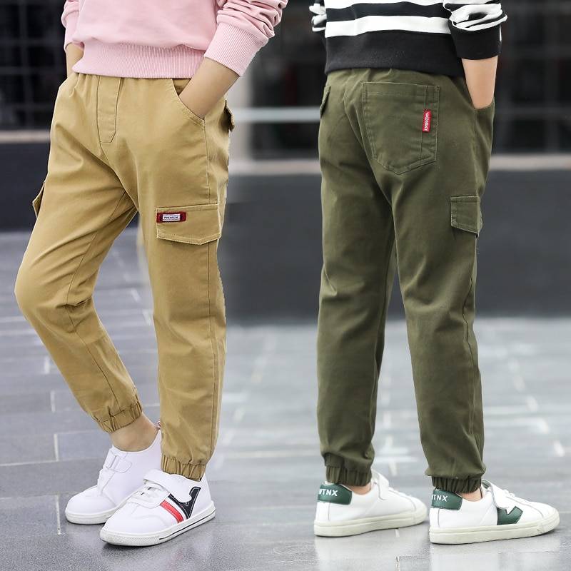 Cotton Cargo Pants For Boys