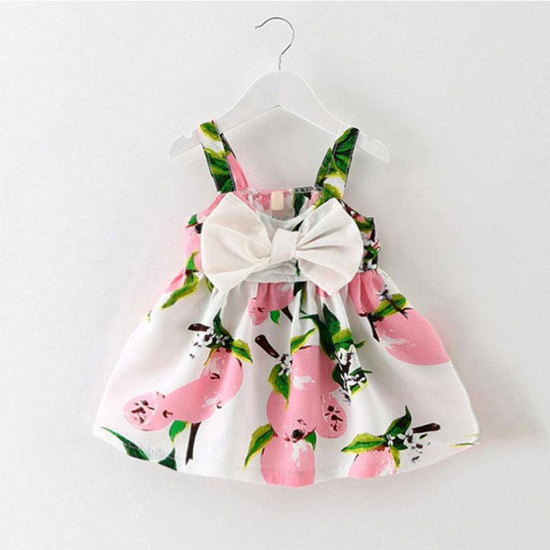Sweet Fruit Baby Girl’s Cotton Dress