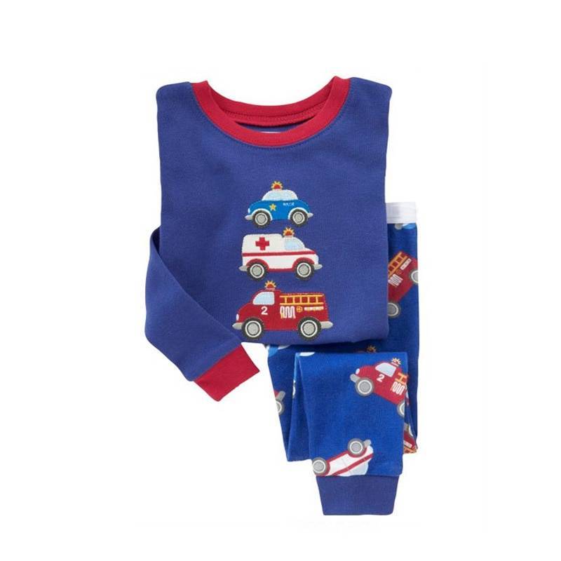 Kid’s Colorful Printed Cotton Pajamas