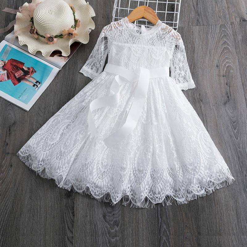Girls Voile Sequined Dress Color: 11 Kid Size: 7