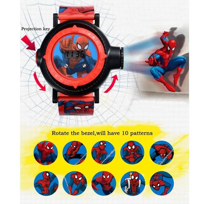Digital Super Hero Watch For Children