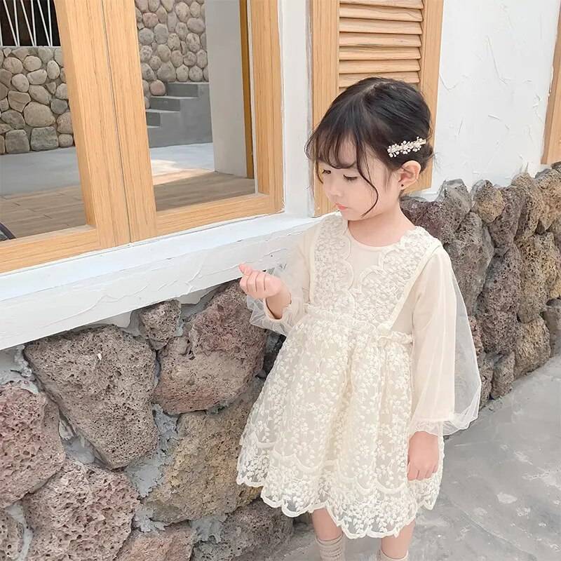 Long Sleeved Dress For Toddler Girl