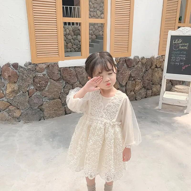 Long Sleeved Dress For Toddler Girl