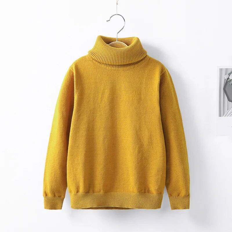 Knitted Turtleneck For Kids