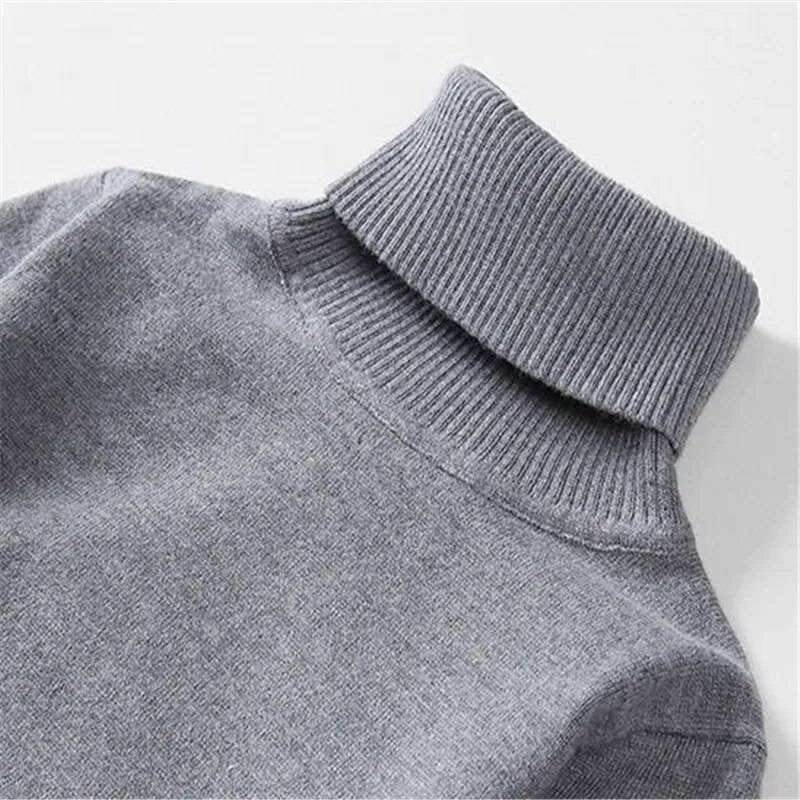 Knitted Turtleneck For Kids