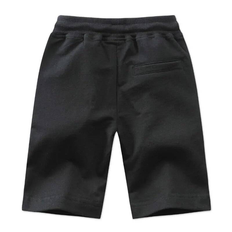 Zippered Pocket Sport Shorts For Boys