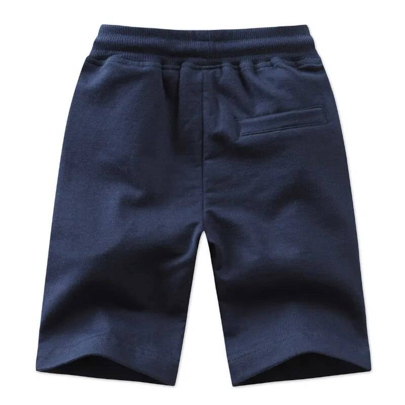 Zippered Pocket Sport Shorts For Boys