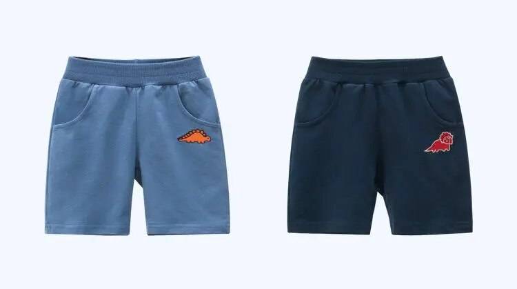 Embroidered Cotton Shorts For Children