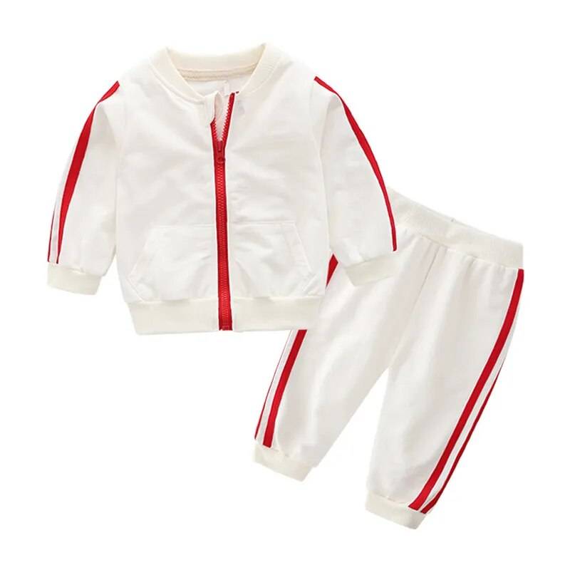 Striped Tracksuit For Baby