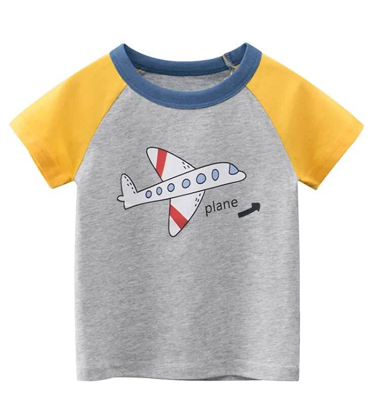 Cartoon Printed T-Shirt For Boys